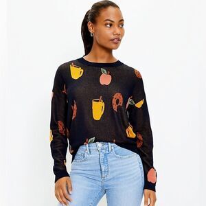 LOFT Apple Cider Donut Sweater
